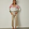 Lion Of Porches Calcas | Calcas Culotte Com Cinto