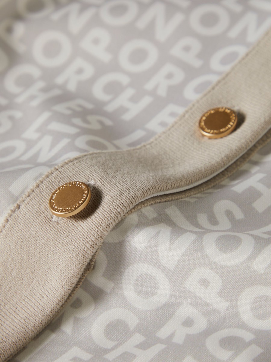 Lion Of Porches Cardigans | Casaco De Malha Bicolor Com Branding All Over