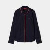 Lion Of Porches Camisas | Camisa Regular Fit Com Risca Tricolor
