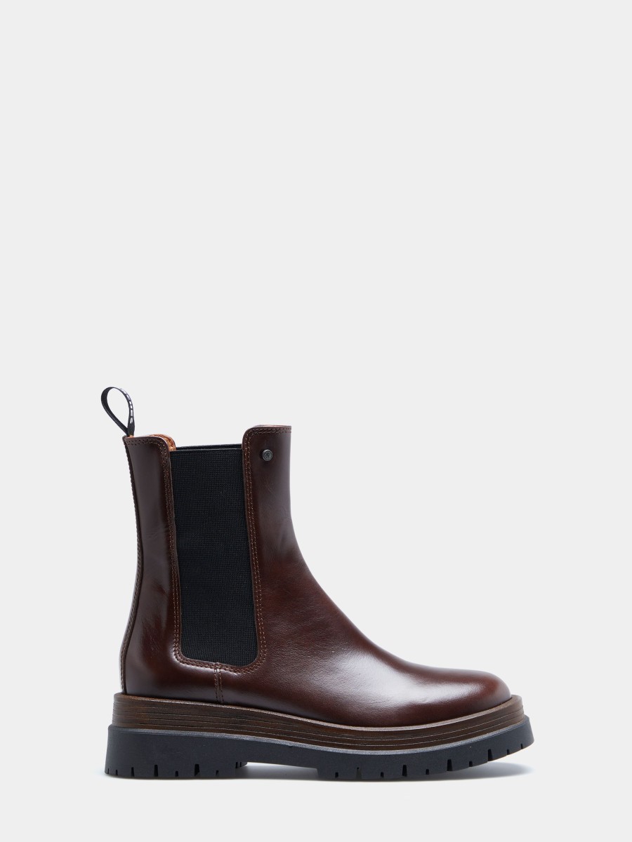Lion Of Porches Botas | Botins Chelsea Em Pele