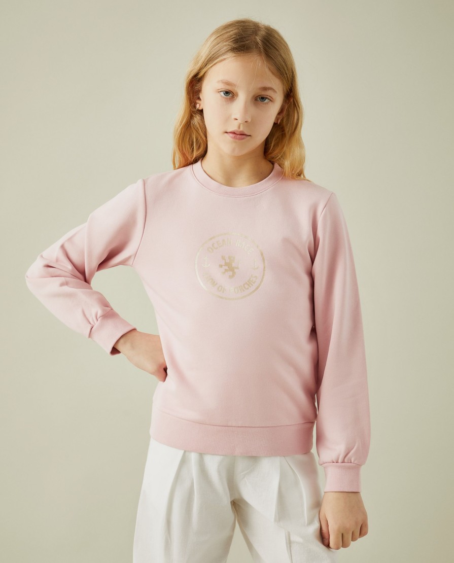 Lion Of Porches Camisolas | Sweater Manga Comprida Com Estampado