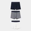 Lion Of Porches Meias E Underwear | Pack De Boxers Em Algodao Organico