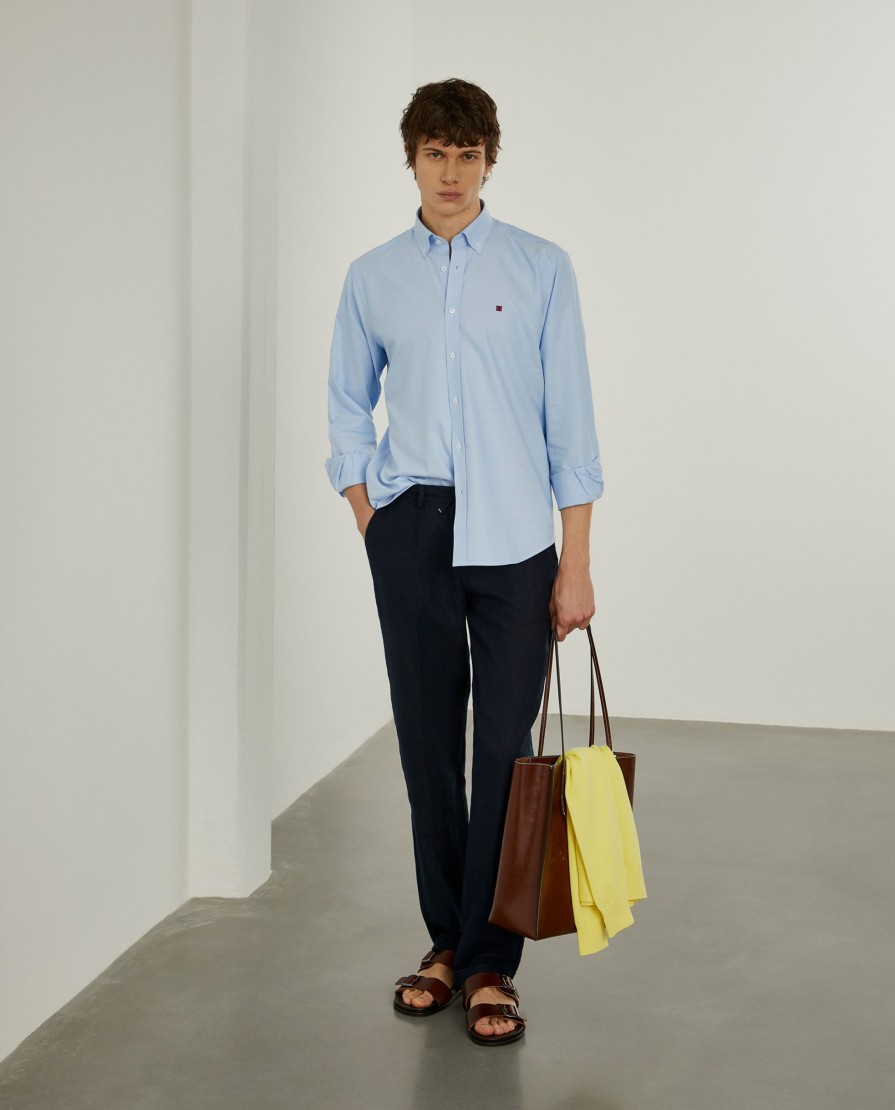 Lion Of Porches Regular Fit | Camisa Oxford Lisa Regular Fit