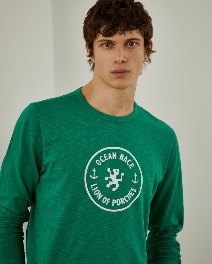 Lion Of Porches Camisolas | Camisola Manga Comprida Com Estampado