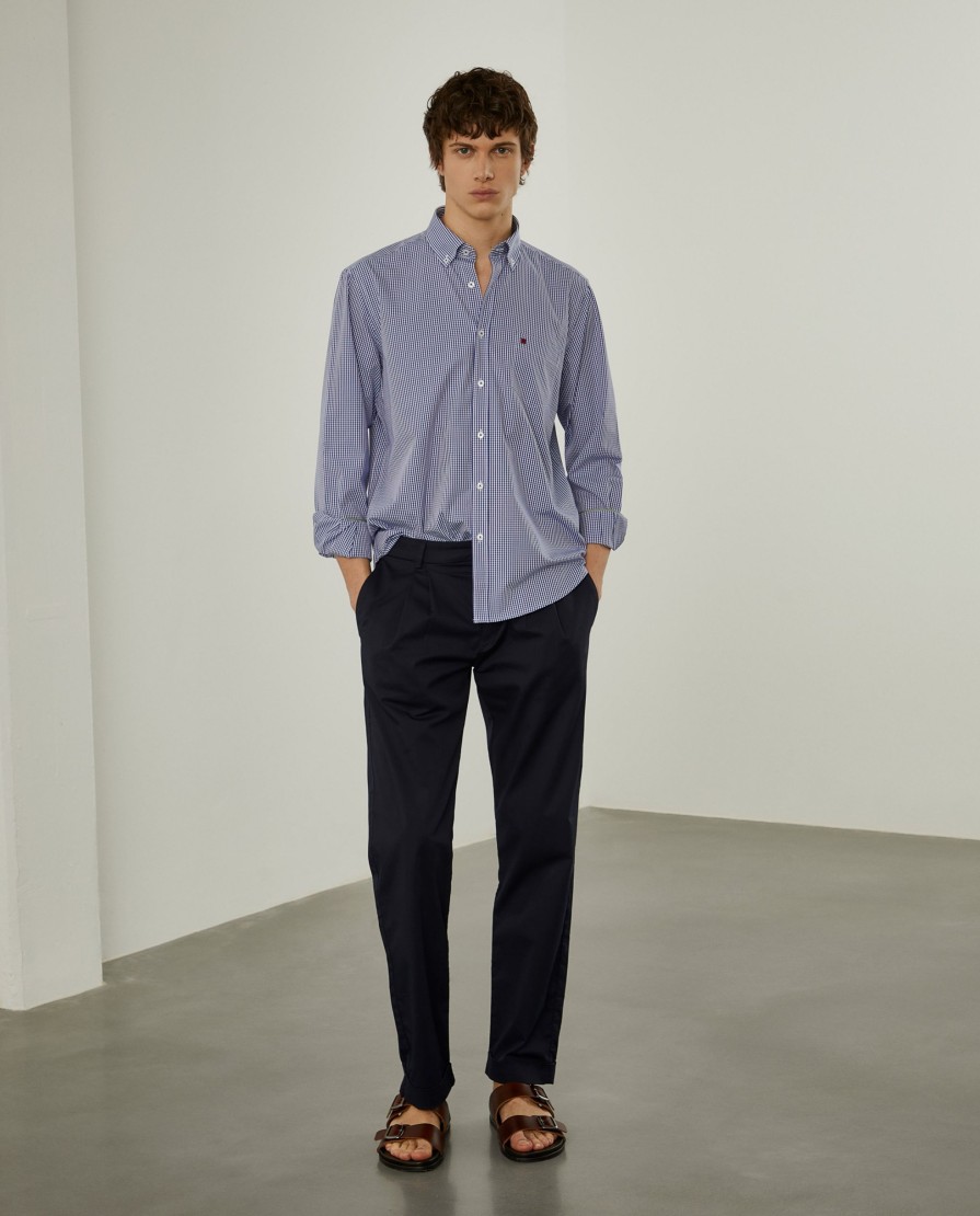 Lion Of Porches Regular Fit | Camisa Aos Quadrados Regular Fit