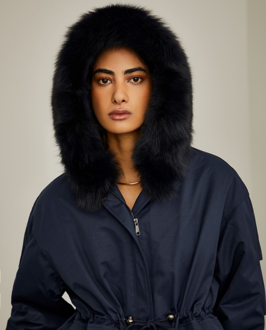 Lion Of Porches Blusoes | Parka Curta Com Capuz