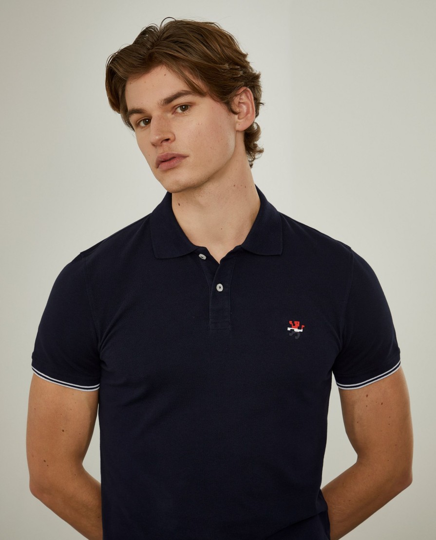 Lion Of Porches Polos | Polo Slim Fit 100% Algodao