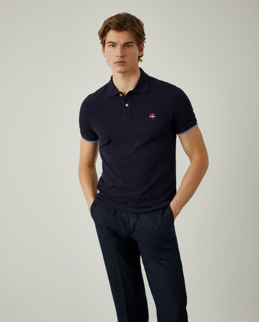 Lion Of Porches Polos | Polo Slim Fit 100% Algodao
