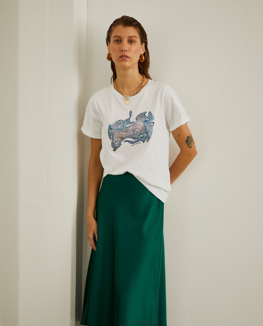 Lion Of Porches T-Shirts | T-Shirt De Algodao Com Estampado