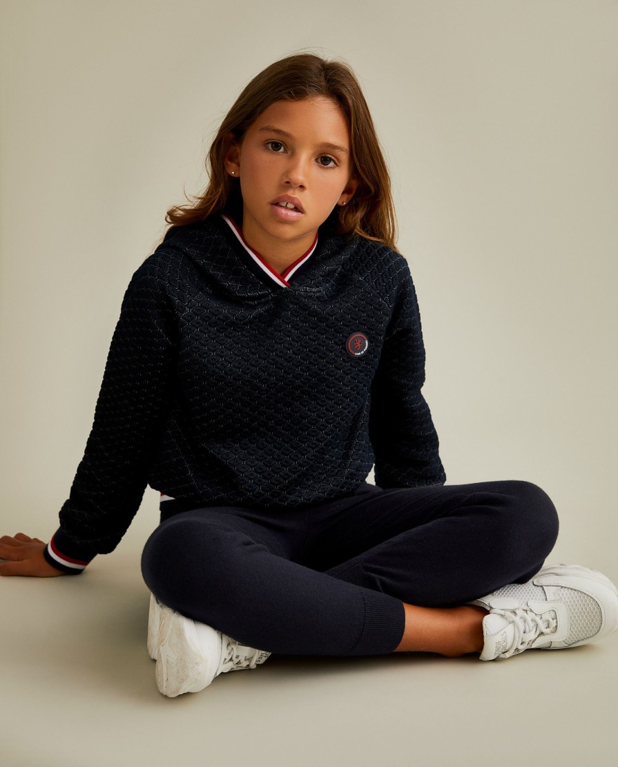 Lion Of Porches Camisolas | Sweater De Malha Fantasia Com Capuz