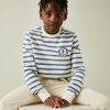 Lion Of Porches Sweats | Sweater Em Algodao Com Padrao De Riscas