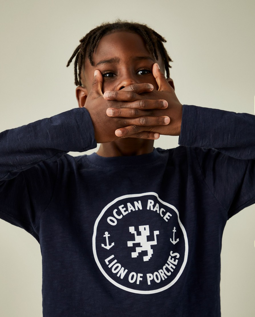 Lion Of Porches Camisolas | Camisola Com Estampado Em Contraste