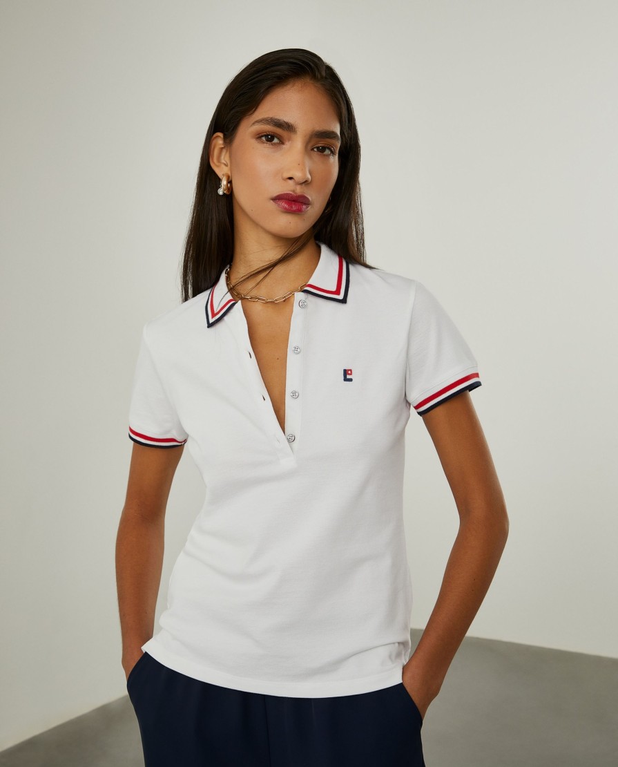 Lion Of Porches Polos | Polo Pique Em Algodao Com Riscas