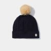 Lion Of Porches Bones E Chapeus | Gorro Em Malha Tricotada Com Pompom