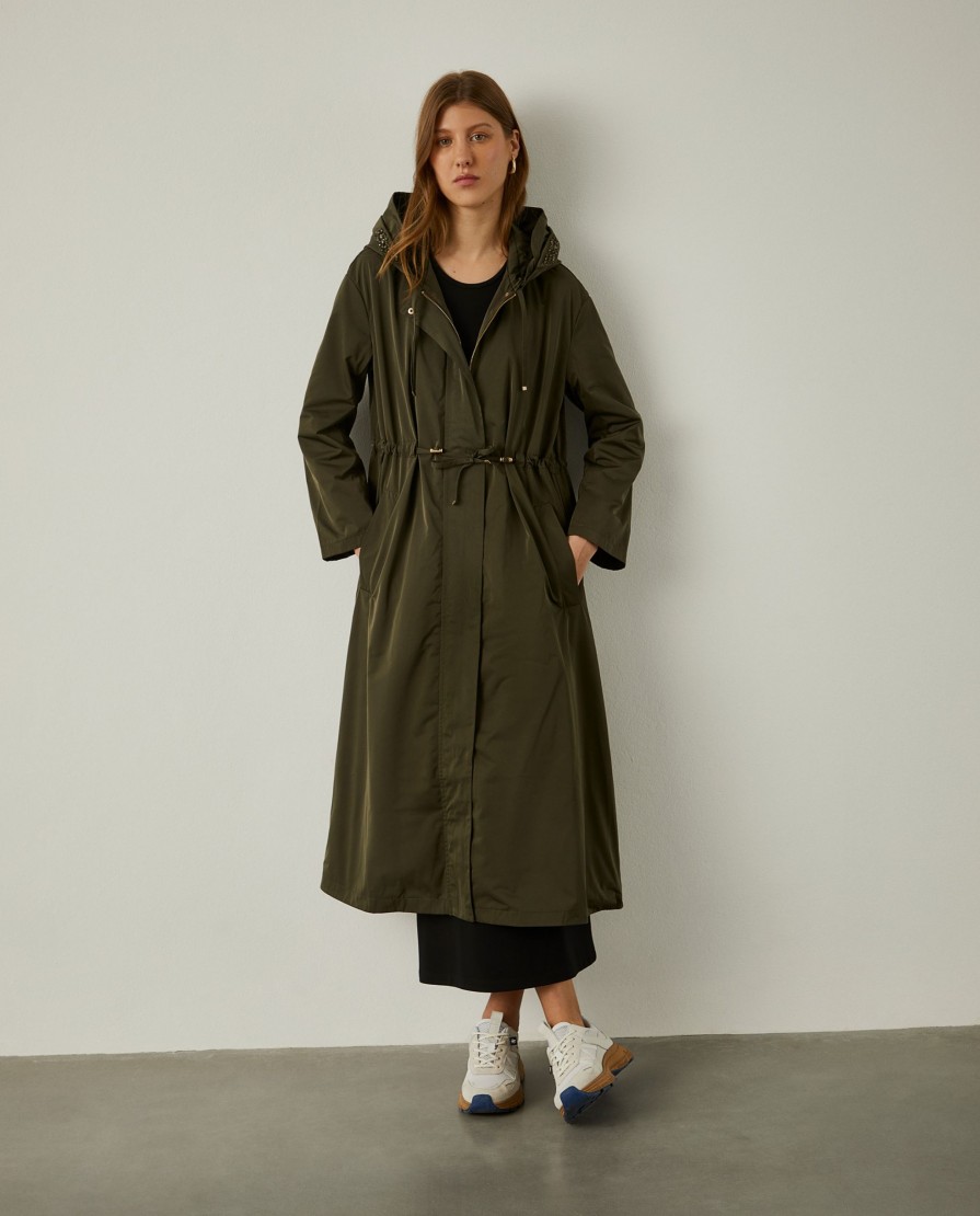 Lion Of Porches Blusoes | Parka Comprida Com Capuz