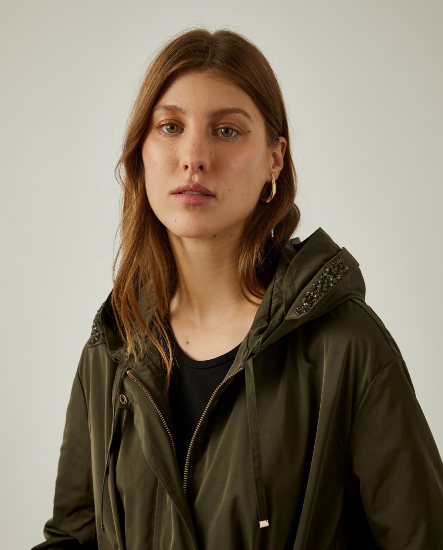 Lion Of Porches Blusoes | Parka Comprida Com Capuz