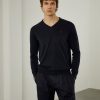 Lion Of Porches Pullovers | Pullover De Algodao Com Decote Em V