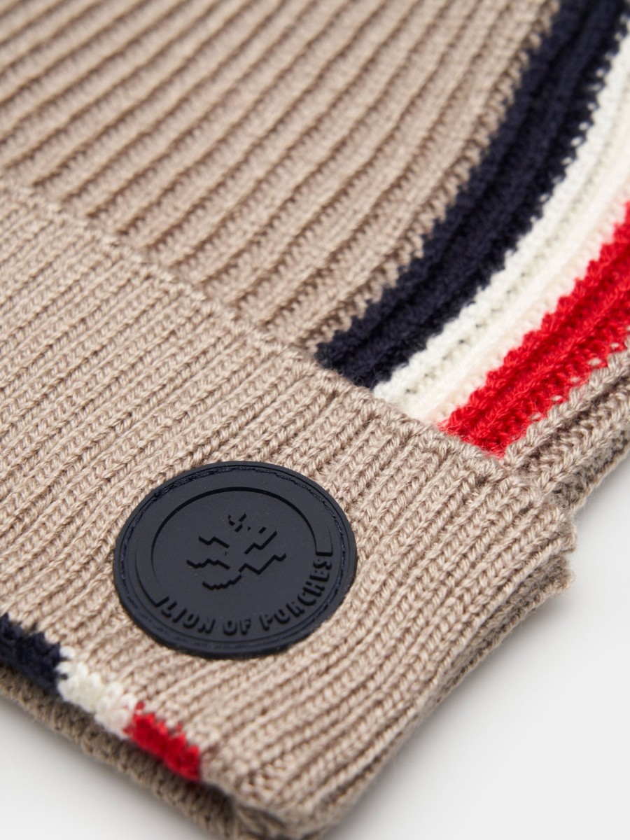 Lion Of Porches Bones E Chapeus | Gorro Canelado