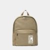 Lion Of Porches Malas E Mochilas | Mochila Para Homem Em Sarja Com Bolso Frontal E Alcas