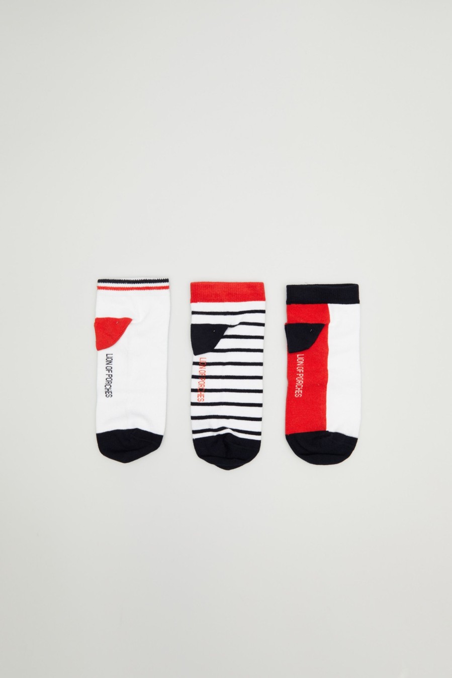 Lion Of Porches Complementos | Pack De Meias Soquetes Com Padroes