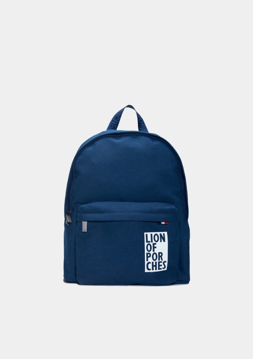 Lion Of Porches Malas E Mochilas | Mochila Para Homem Em Sarja Com Bolso Frontal E Alcas