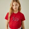 Lion Of Porches T-Shirts | T-Shirt Manga Curta Com Bordado Lop