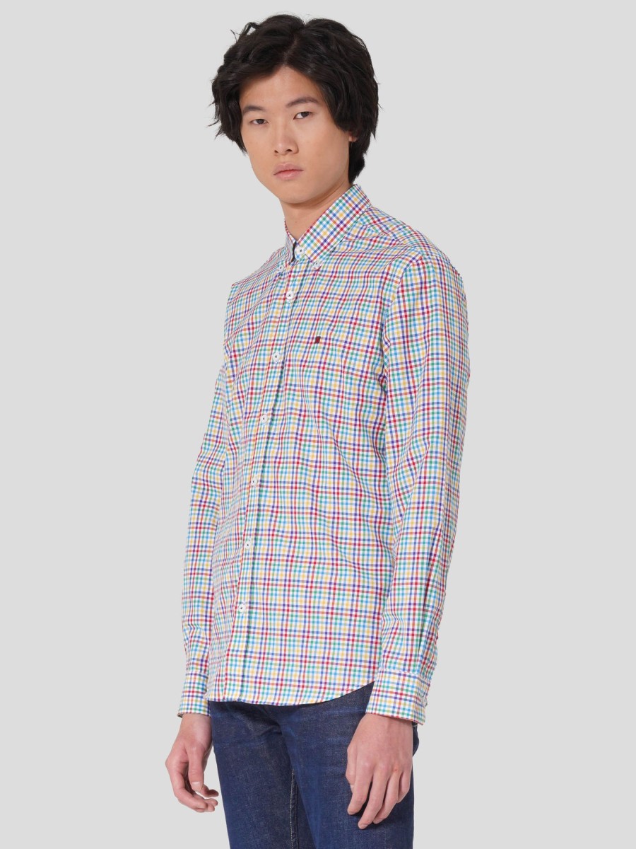 Lion Of Porches Slim Fit | Camisa Xadrez