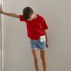 Lion Of Porches Saias & Calcoes | Calcoes Denim Com Estampado