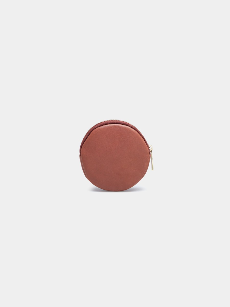 Lion Of Porches Carteiras | Porta-Moedas Circular 100% Pele