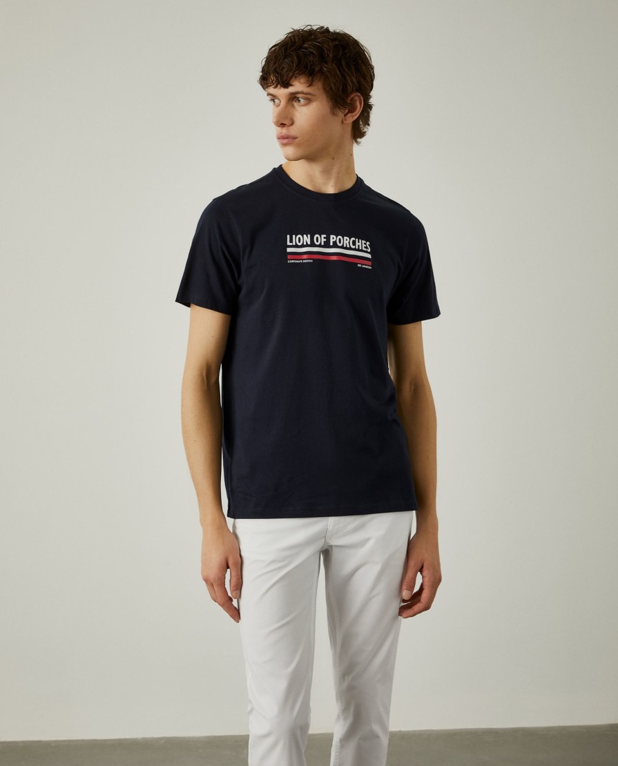 Lion Of Porches T-Shirts | T-Shirt De Algodao Com Logotipo