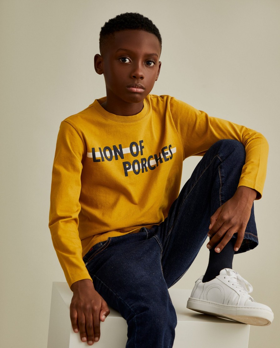 Lion Of Porches Camisolas | Camisola De Malha Com Branding No Peito