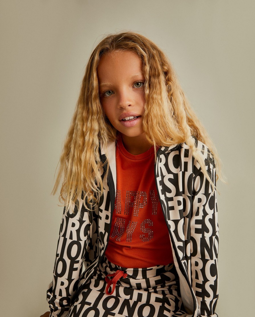 Lion Of Porches Cardigans | Casaco Com Capuz E Branding All Over