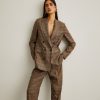 Lion Of Porches Blazers | Blazer De Trespasse Pied De Poule