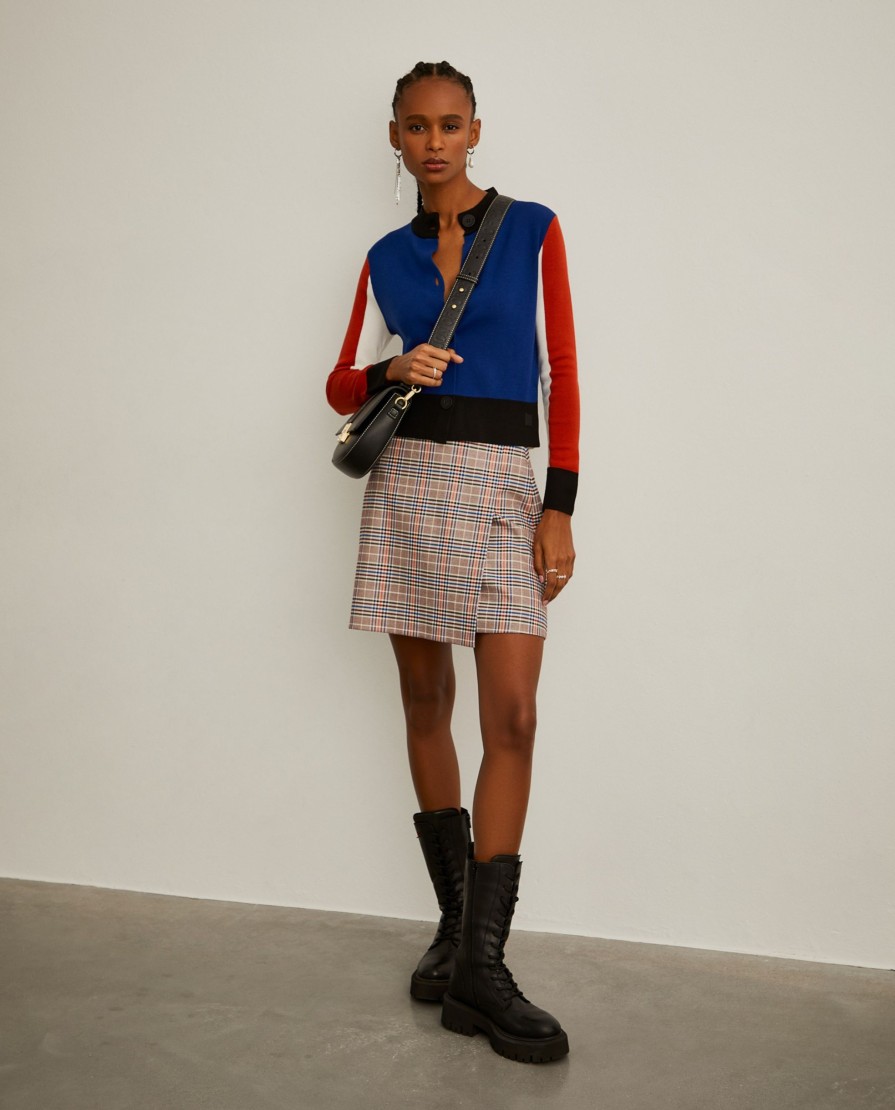 Lion Of Porches Cardigans | Casaco De Malha Colorblock