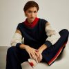 Lion Of Porches Camisolas | Camisola De Malha Colorblock