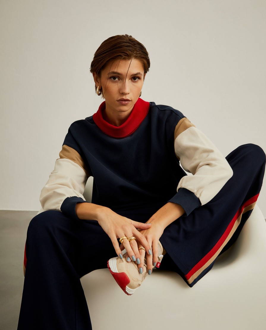 Lion Of Porches Camisolas | Camisola De Malha Colorblock