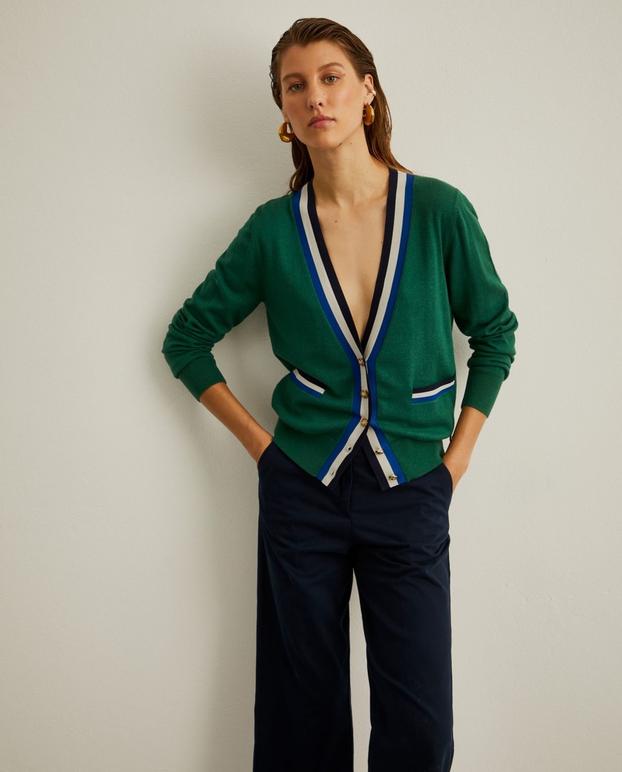 Lion Of Porches Cardigans | Cardigan Em La E Algodao