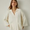 Lion Of Porches Camisolas | Camisola Com Bolsos E Decote Em V
