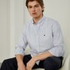 Lion Of Porches Regular Fit | Camisa De Riscas Oxford Regular Fit