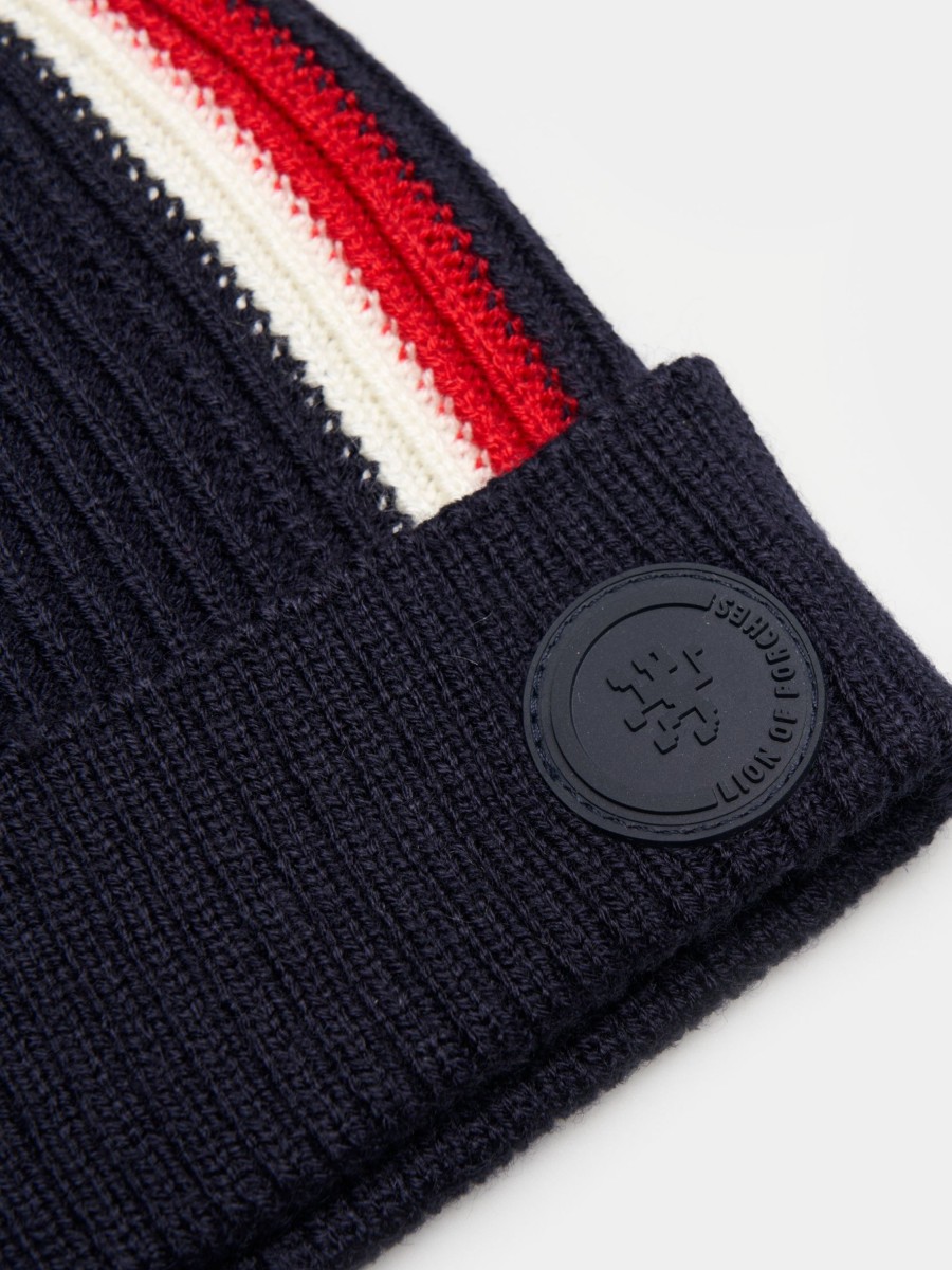 Lion Of Porches Bones E Chapeus | Gorro Canelado