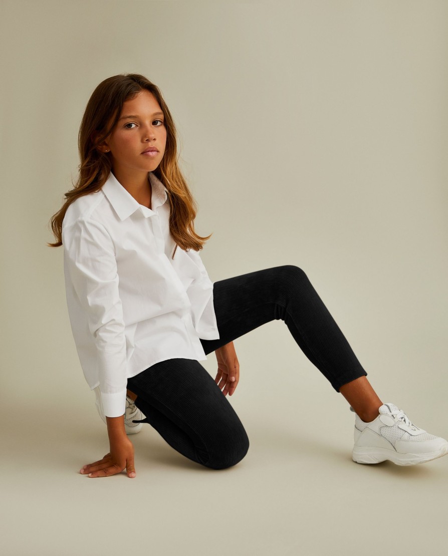 Lion Of Porches Calcas | Leggings De Veludo Canelado