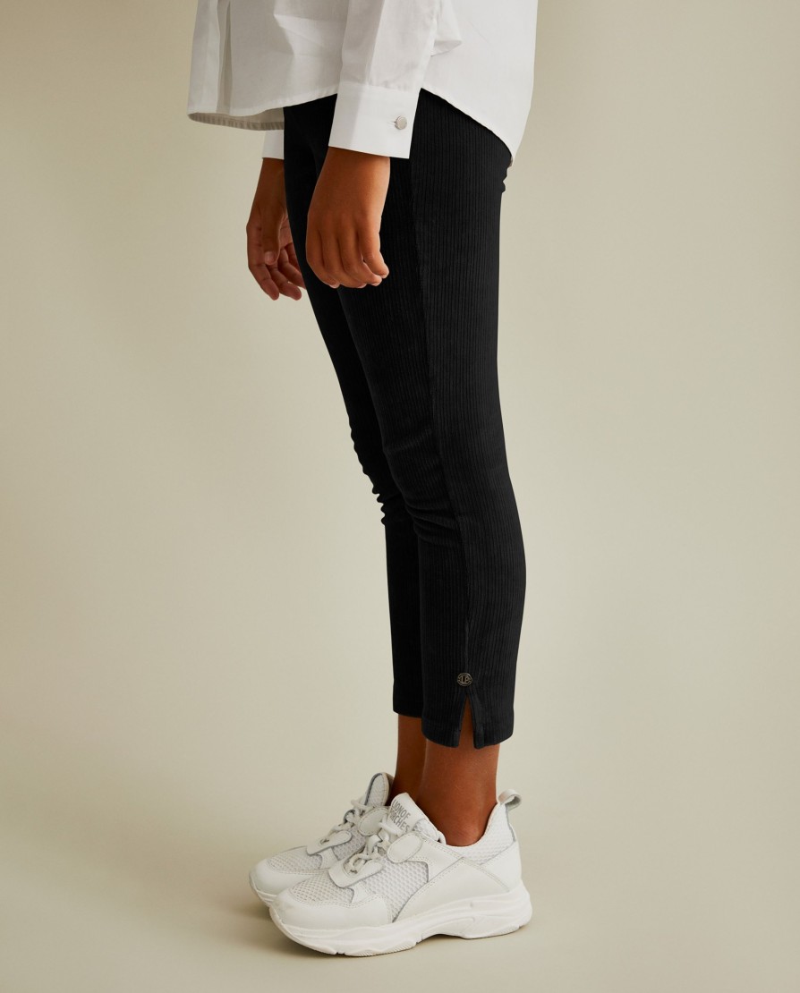 Lion Of Porches Calcas | Leggings De Veludo Canelado
