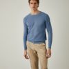 Lion Of Porches Camisolas | Camisola Malha Estruturada Com Gola Redonda