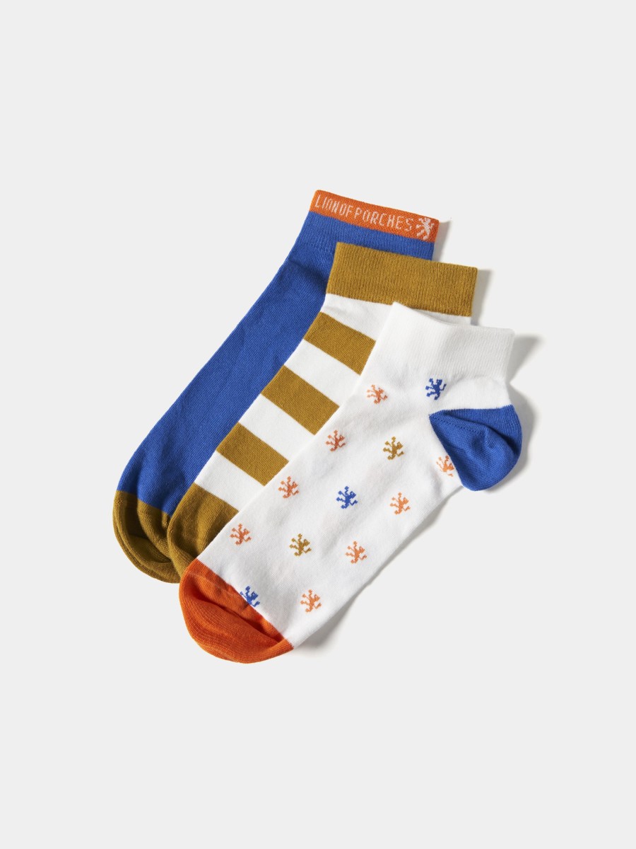 Lion Of Porches Meias E Underwear | Pack De Meias Soquetes Coloridas
