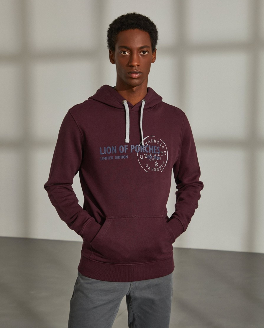Lion Of Porches Sweats | Camisola Com Capuz Com Estampado
