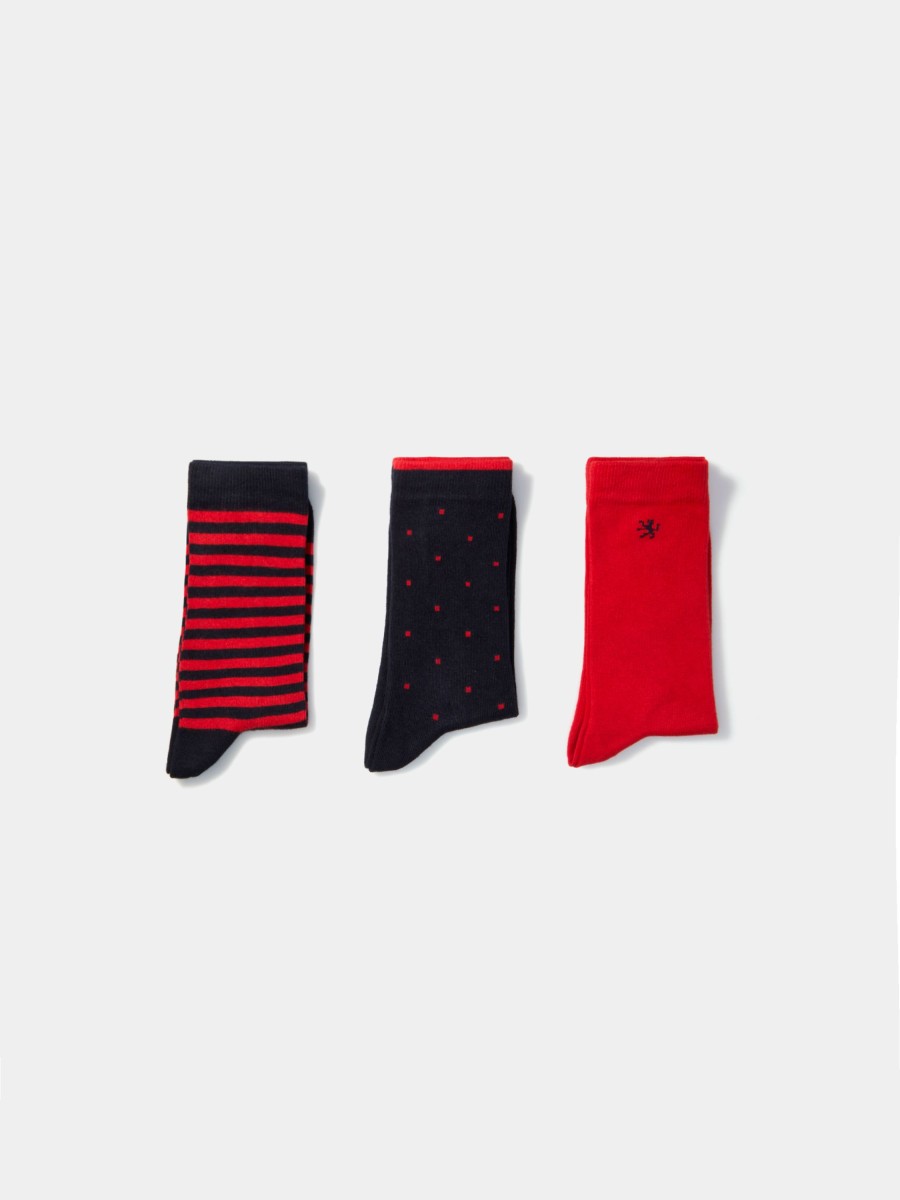 Lion Of Porches Meias E Underwear | Pack De 3 Meias