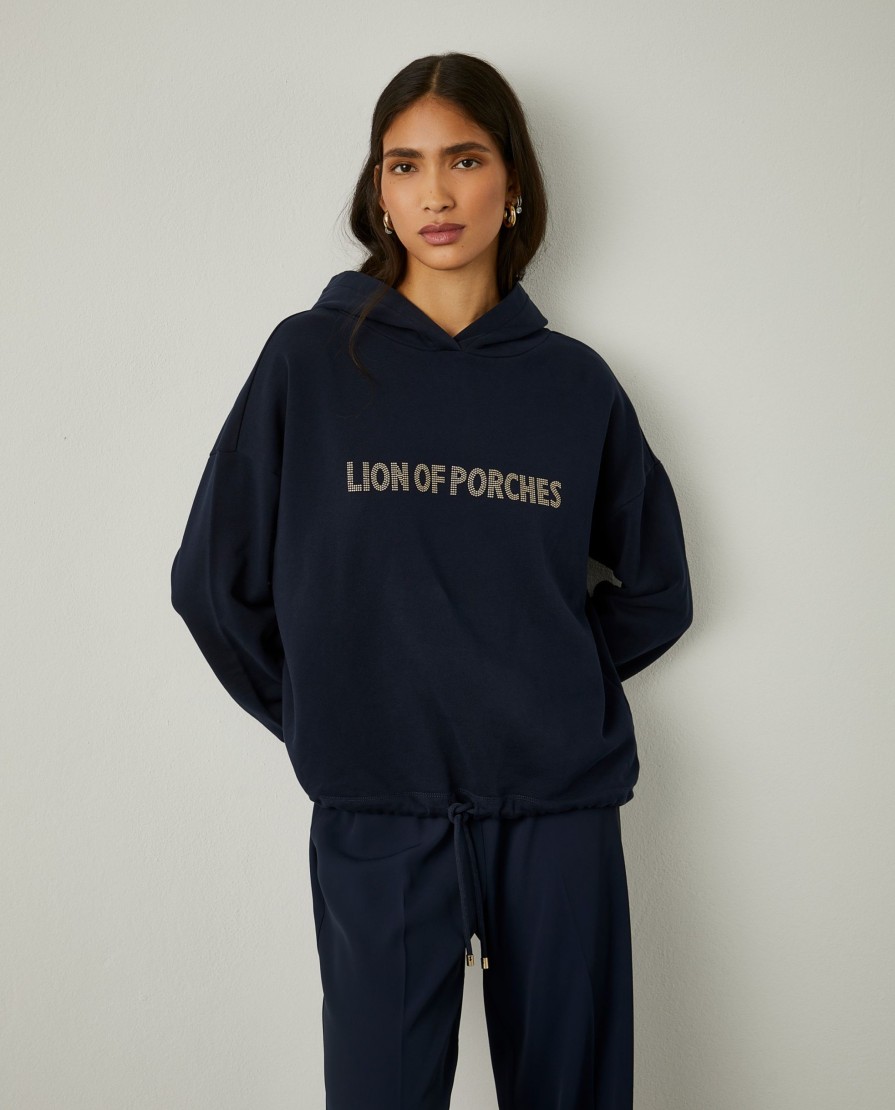 Lion Of Porches Sweats | Sweater Com Capuz E Base Ajustavel