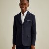 Lion Of Porches Blazers | Blazer Pique Com Detalhes Em Vermelho