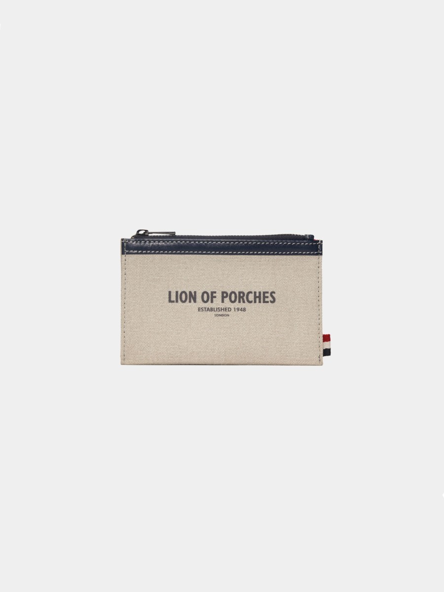 Lion Of Porches Carteiras | Porta-Moedas Em Sarja E Pele