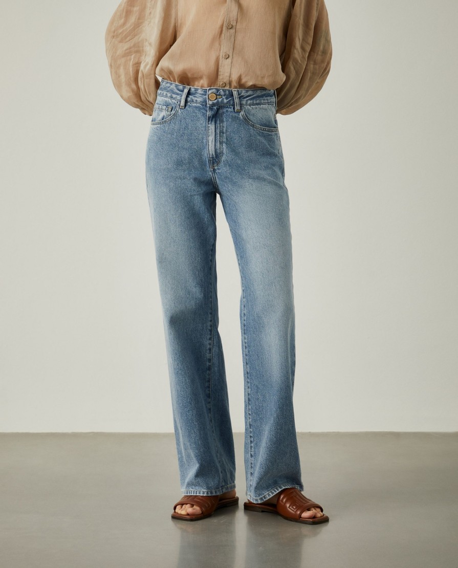 Lion Of Porches Calcas | Calcas Denim Relaxed Fit